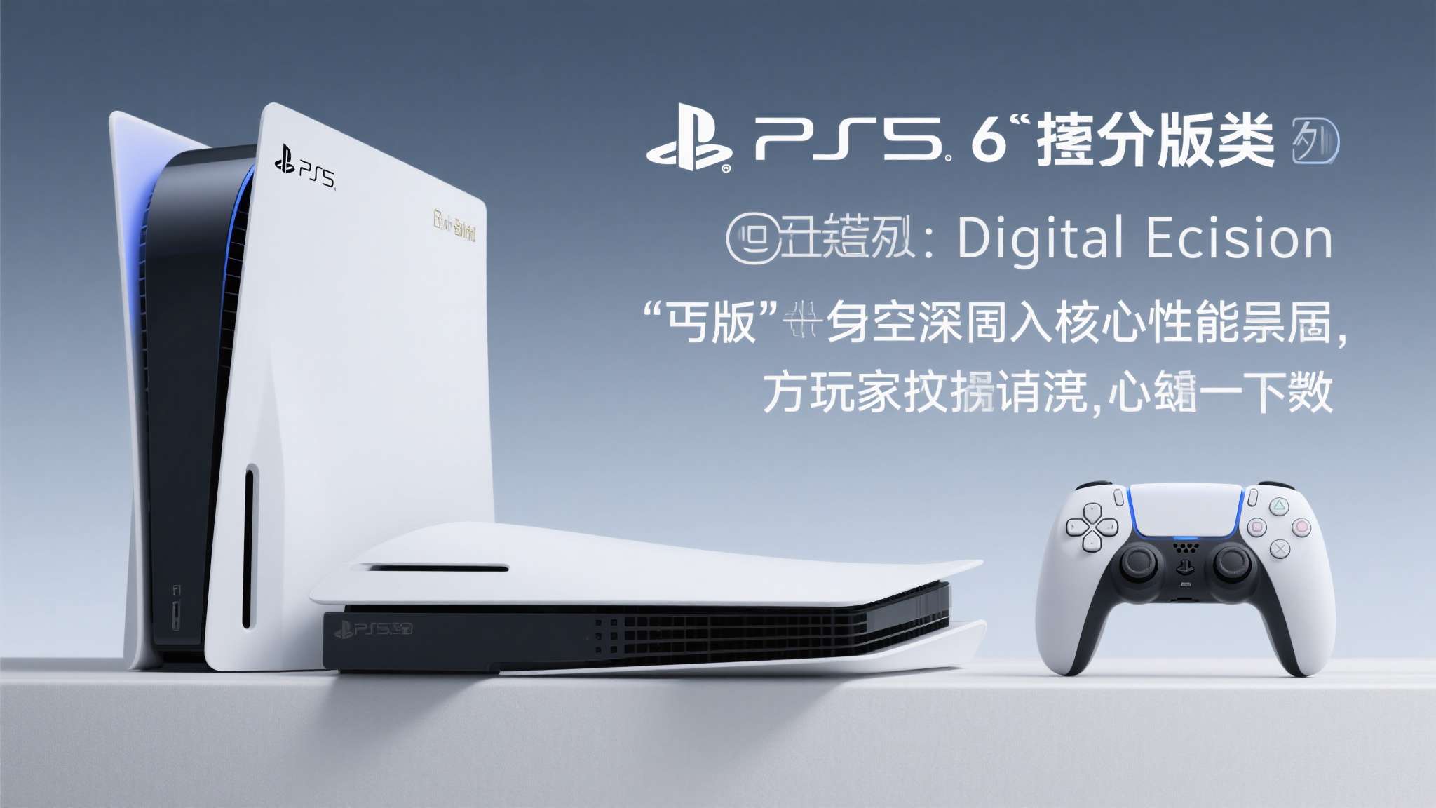 以PS5&nbsp;Digital&nbsp;Edition为例，该版本仅取消了光驱设计，性能层面与